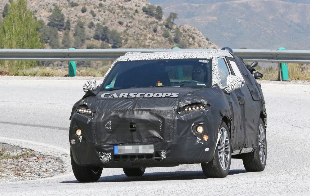 شيفروليه بليزر 2020 تظهر أثناء اختبارها بمنصة جمس أكاديا 13