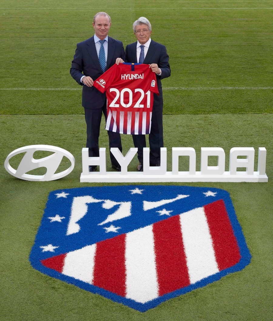 هيونداي توقع شراكة عالمية مع نادي أتليتيكو مدريد الإسباني تمتد حتى 2021 3
