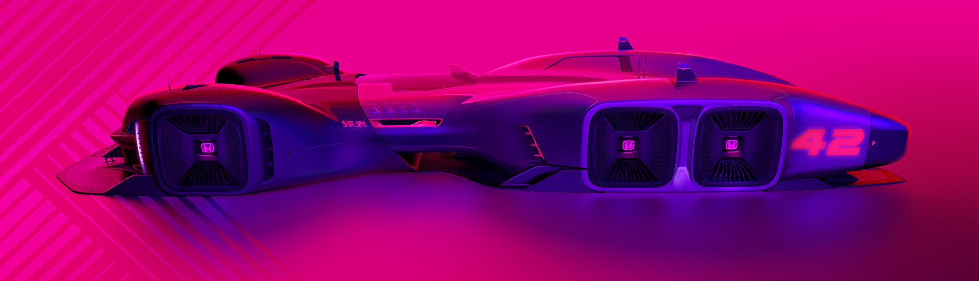 سيارة سباق هوندا 2088 تظهر في تصميم تخيلي جنوني سيارة سباق هوندا 2088 تظهر في تصميم تخيلي جنوني 12