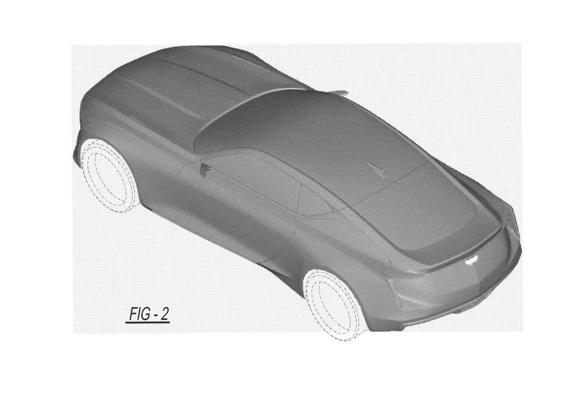 كاديلاك كوبيه الاختبارية تظهر في صور براءة اختراع مسربة 3