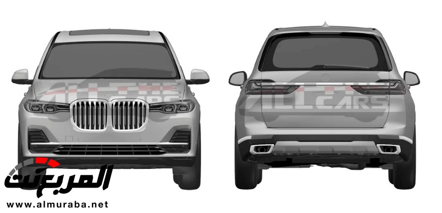 بي إم دبليو X7 2019 تظهر في شكلها المتوقع النهائي 5