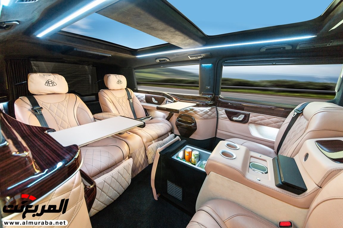 مرسيدس V-Class تحصل على تعديل يحولها إلى مايباخ 1