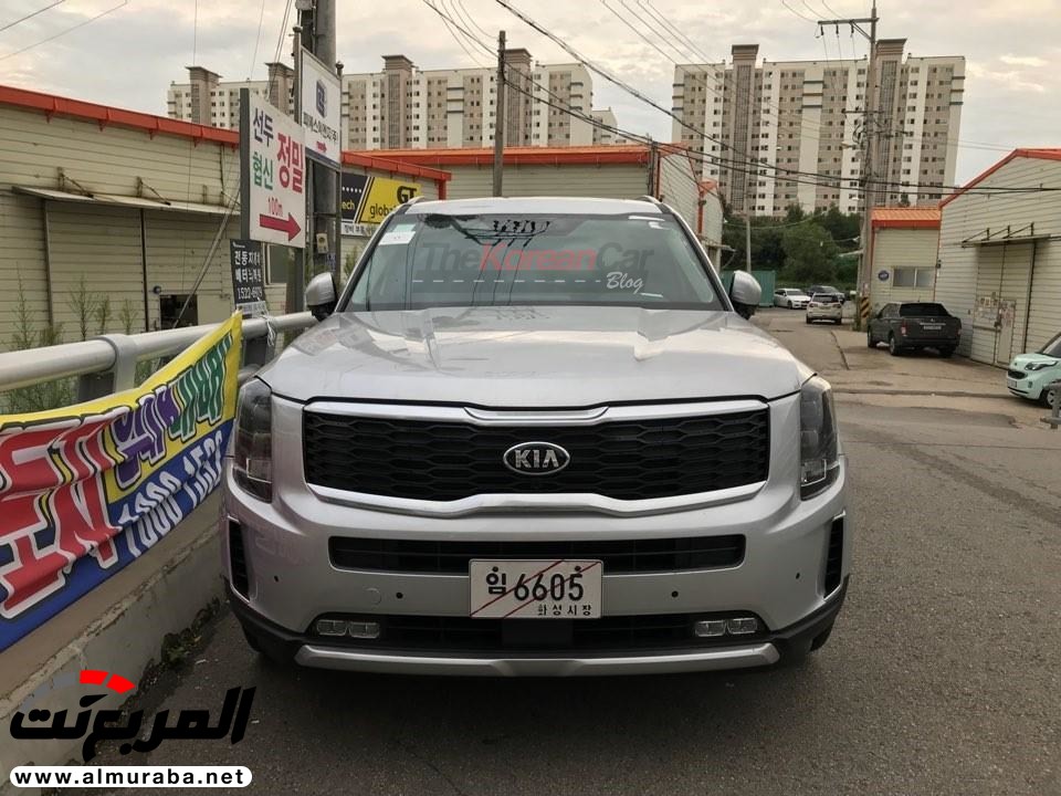 "15 صورة" كيا تيلورايد 2020 ترصد بدون تمويهات في كوريا الجنوبية 4