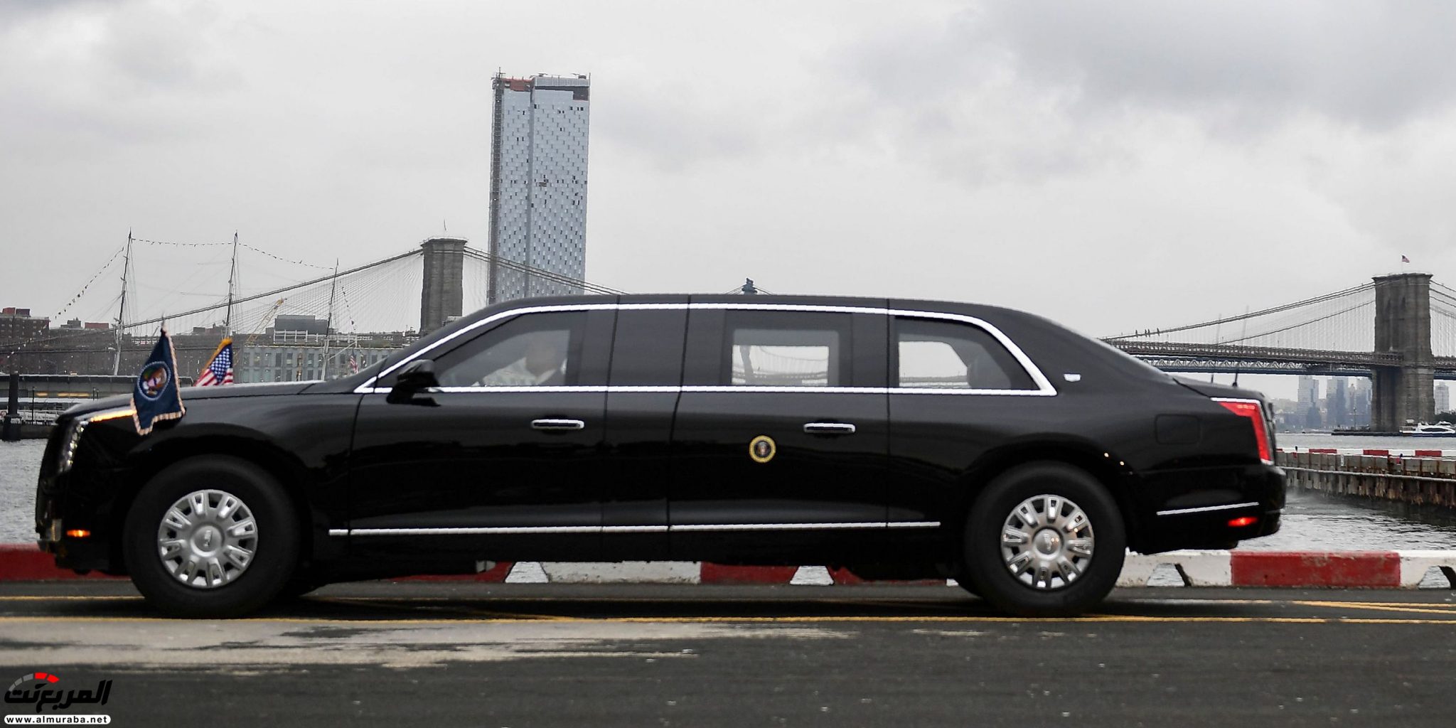كاديلاك "الوحش" الجديدة للرئيس ترامب تظهر علنياً لأول مرة كاديلاك "الوحش" الجديدة للرئيس ترامب تظهر علنياً لأول مرة 3