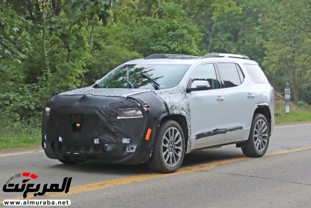 جمس أكاديا 2020 يظهر شكلها الجديد أثناء الاختبار 7