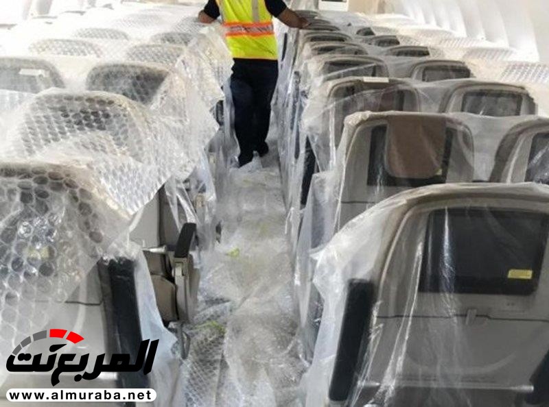 "بالصور" نظرة على المقاعد الجديدة بالطيران السعودي 1