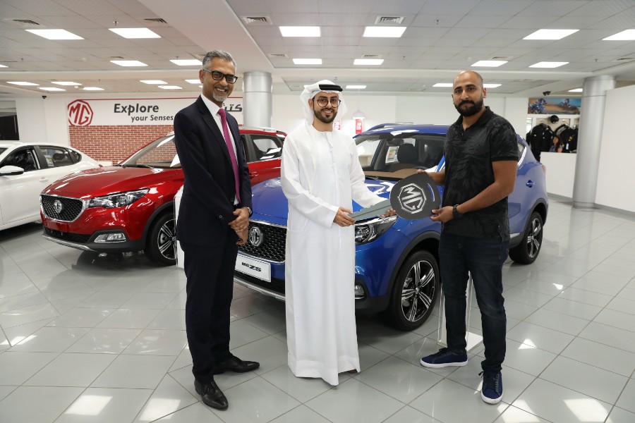 إهداء MG ZS الجديدة كلياً إلى مواطن كويتي خلال جيتكس شوبر 2018 5