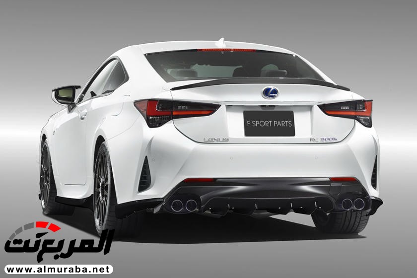 لكزس RC كوبيه 2019 تحصل على تعديلات TRD الرياضية 3