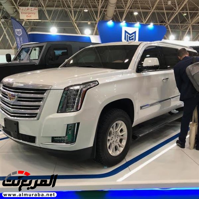 "بالصور" ظهور عربات مصفحة ومسلحة في المعرض السعودي SNSR 6