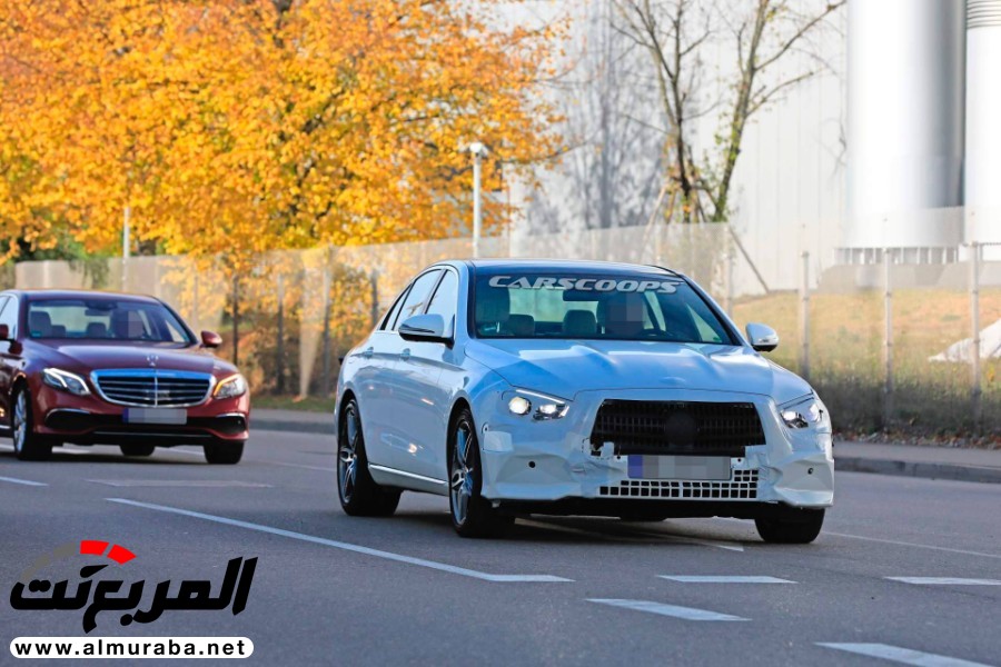 مرسيدس E-Class سيدان 2020 تظهر لأول مرة أثناء اختبارها 2