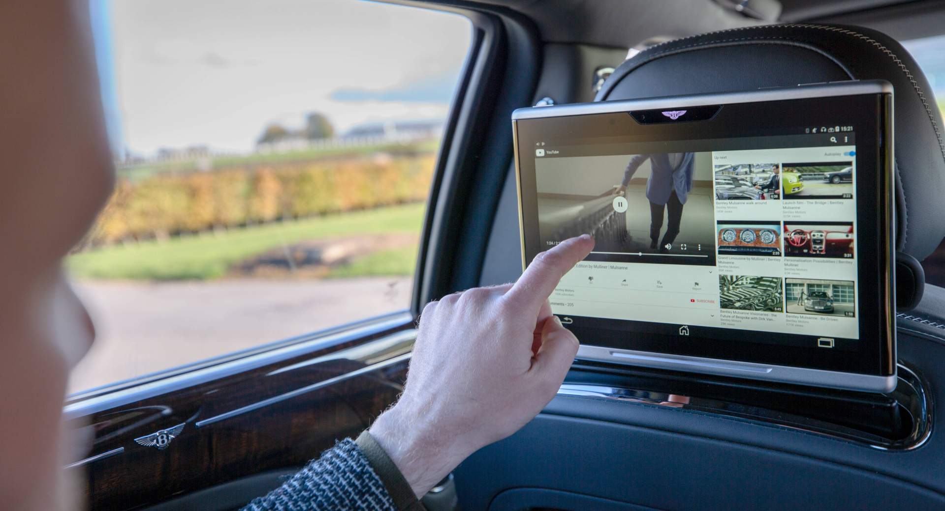 بنتلي تطلق أول واي فاي فائق السرعة داخل سياراتها