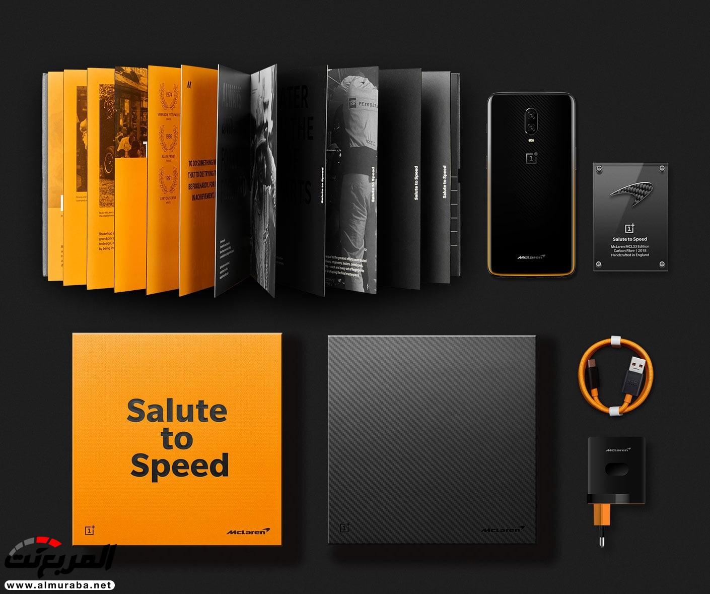 الكشف عن هاتف ون بلس 6T إصدار مكلارين المستوحى من فورمولا 1 الكشف عن هاتف ون بلس 6T إصدار مكلارين المستوحى من فورمولا 1 8