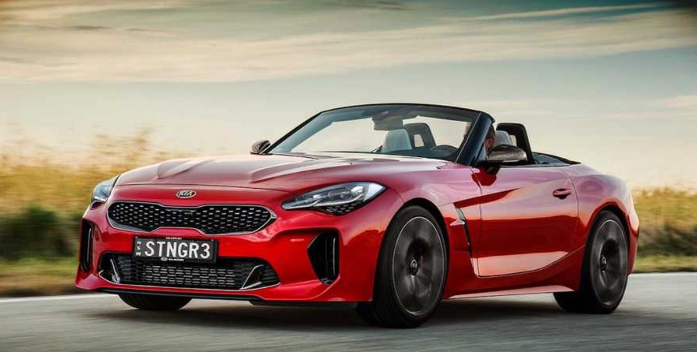 بي ام دبليو Z4 تظهر بواجهة كيا ستينجر في صور تخيلية