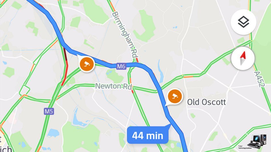 خرائط جوجل تختبر الكشف عن الرادارات وحدود السرعة على الطرق