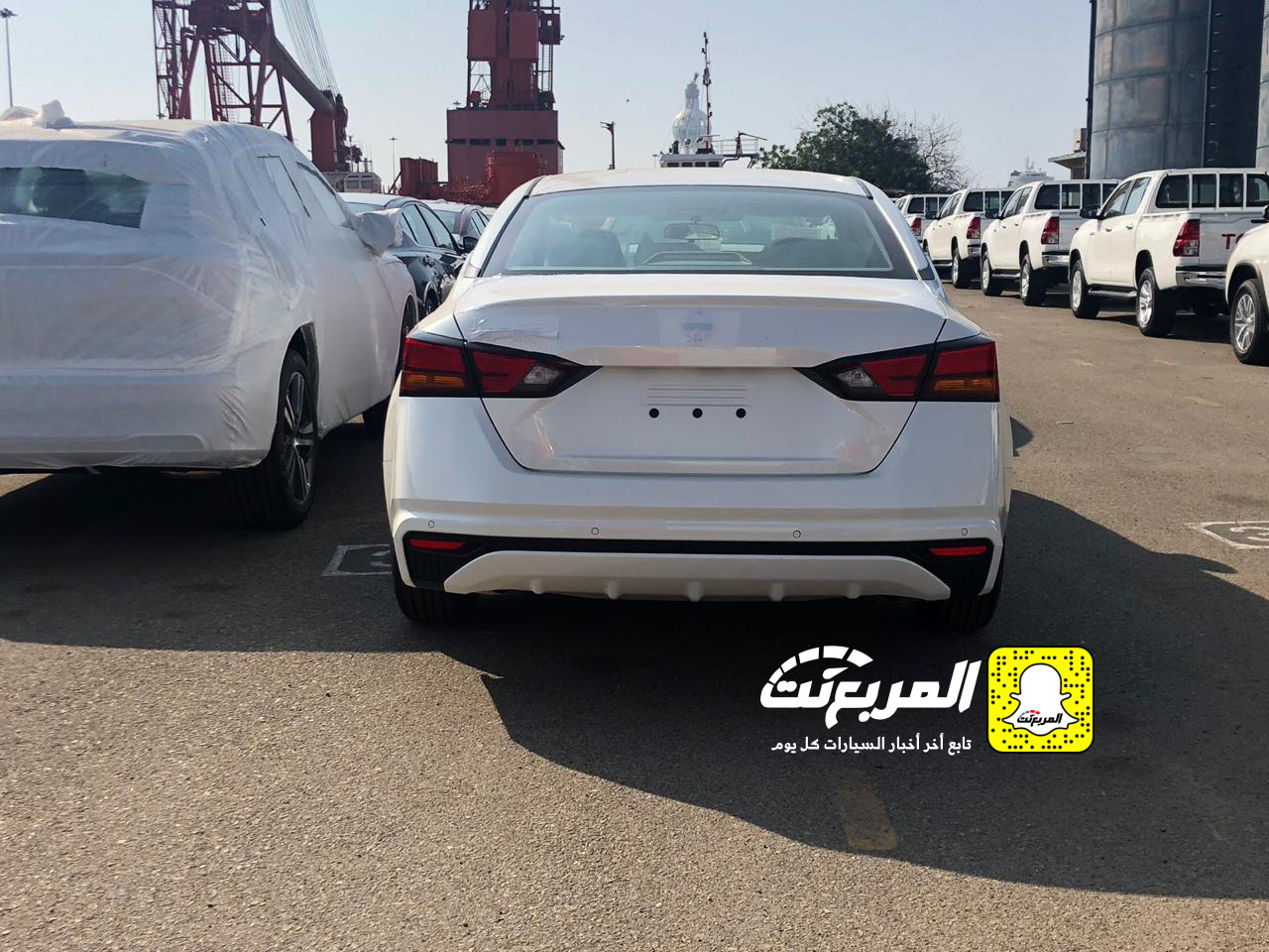 "بالصور" وصول دفعة من نيسان التيما 2019 الجديدة كلياً الى الميناء استعداداً للبيع في مارس-ابريل القادم 4