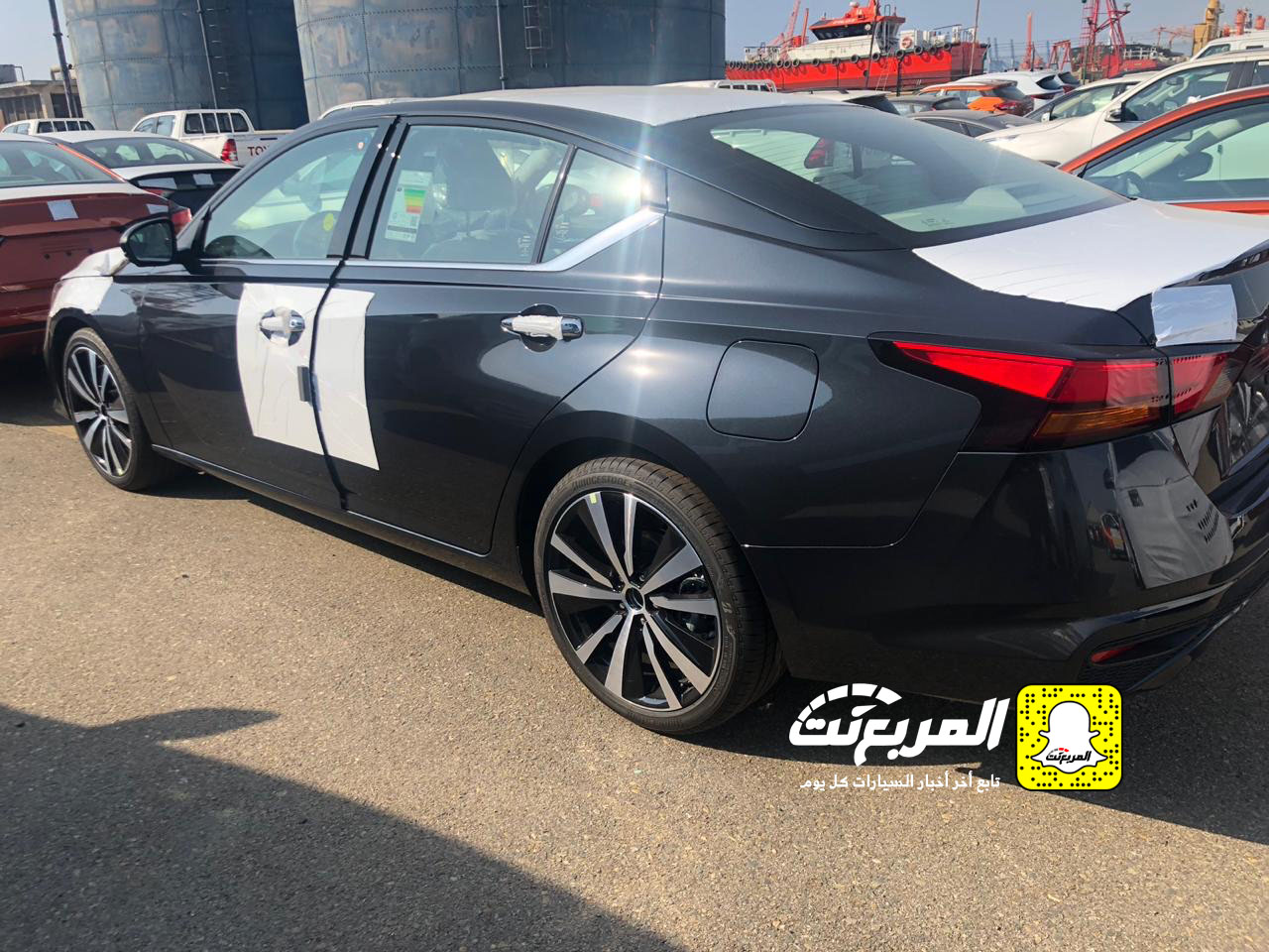 "بالصور" وصول دفعة من نيسان التيما 2019 الجديدة كلياً الى الميناء استعداداً للبيع في مارس-ابريل القادم 8