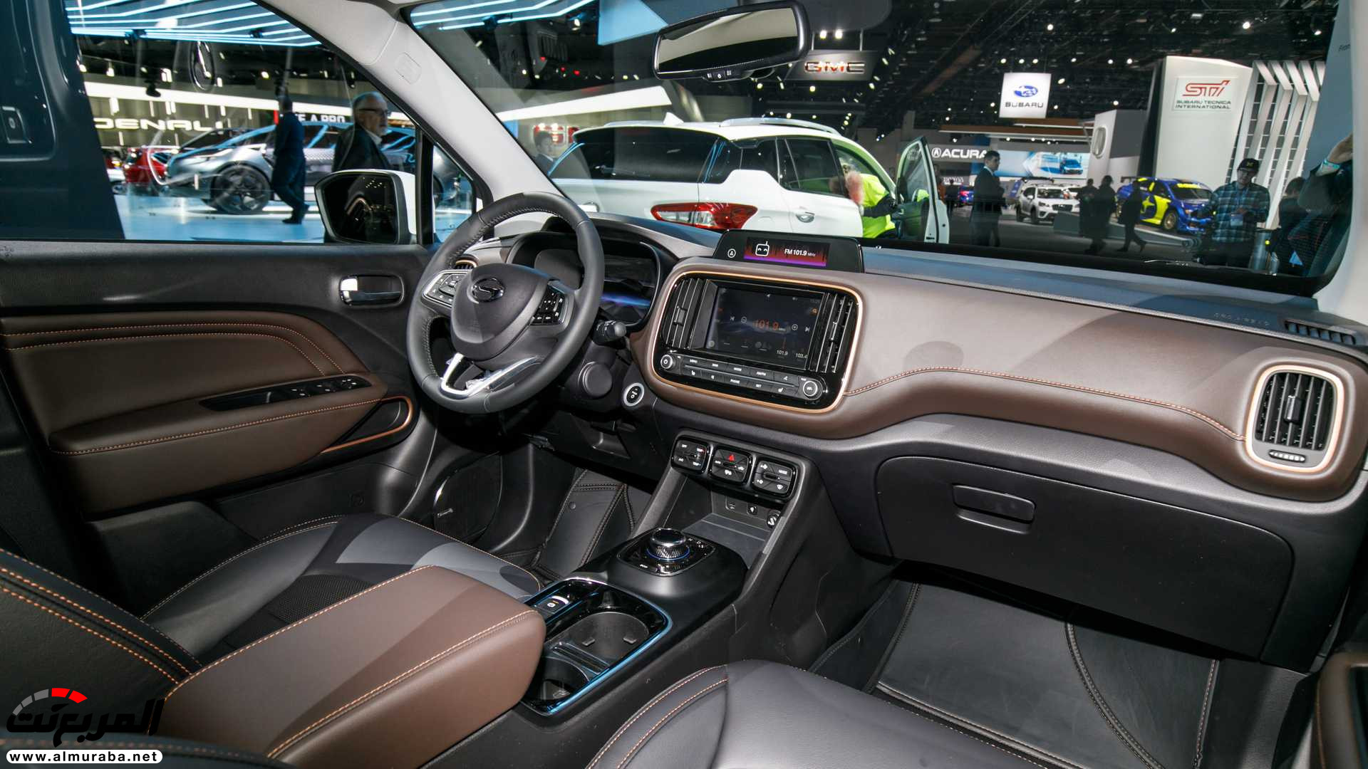 "80 صورة" نظرة على سيارات جي ايه سي في معرض ديترويت للسيارات 2019 25