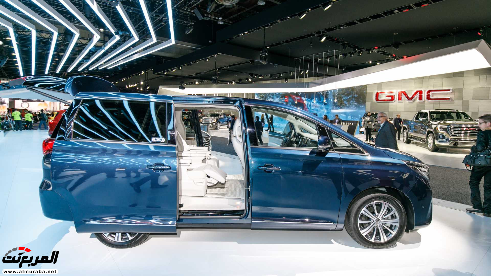 "80 صورة" نظرة على سيارات جي ايه سي في معرض ديترويت للسيارات 2019 42