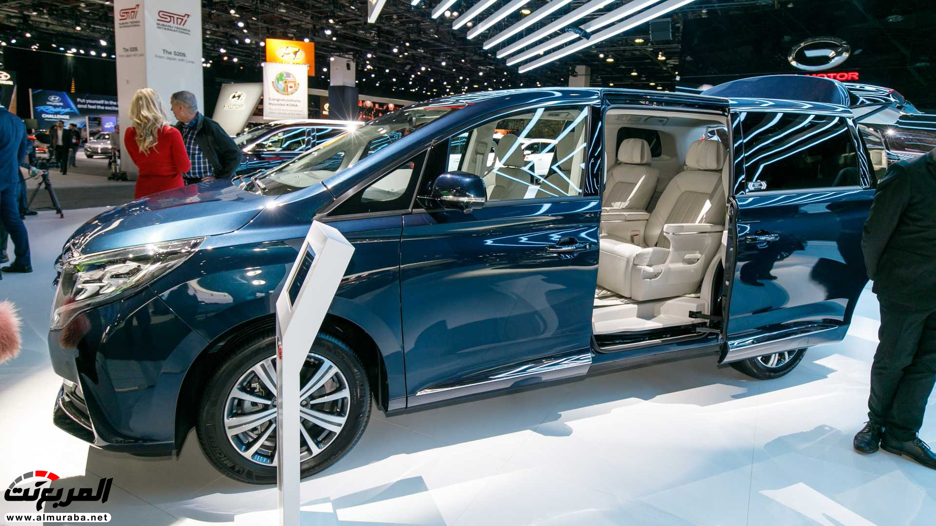 "80 صورة" نظرة على سيارات جي ايه سي في معرض ديترويت للسيارات 2019 31