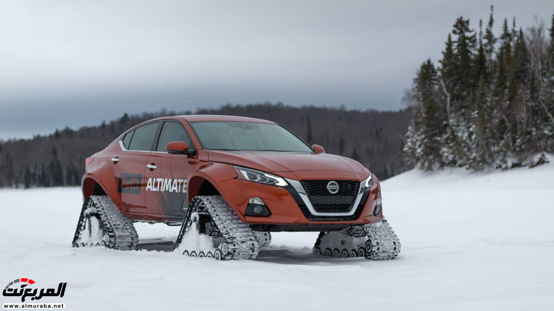 نيسان التيما 2019 بالدفع الرباعي تكتسح الثلوج "فيديو وصور" 14