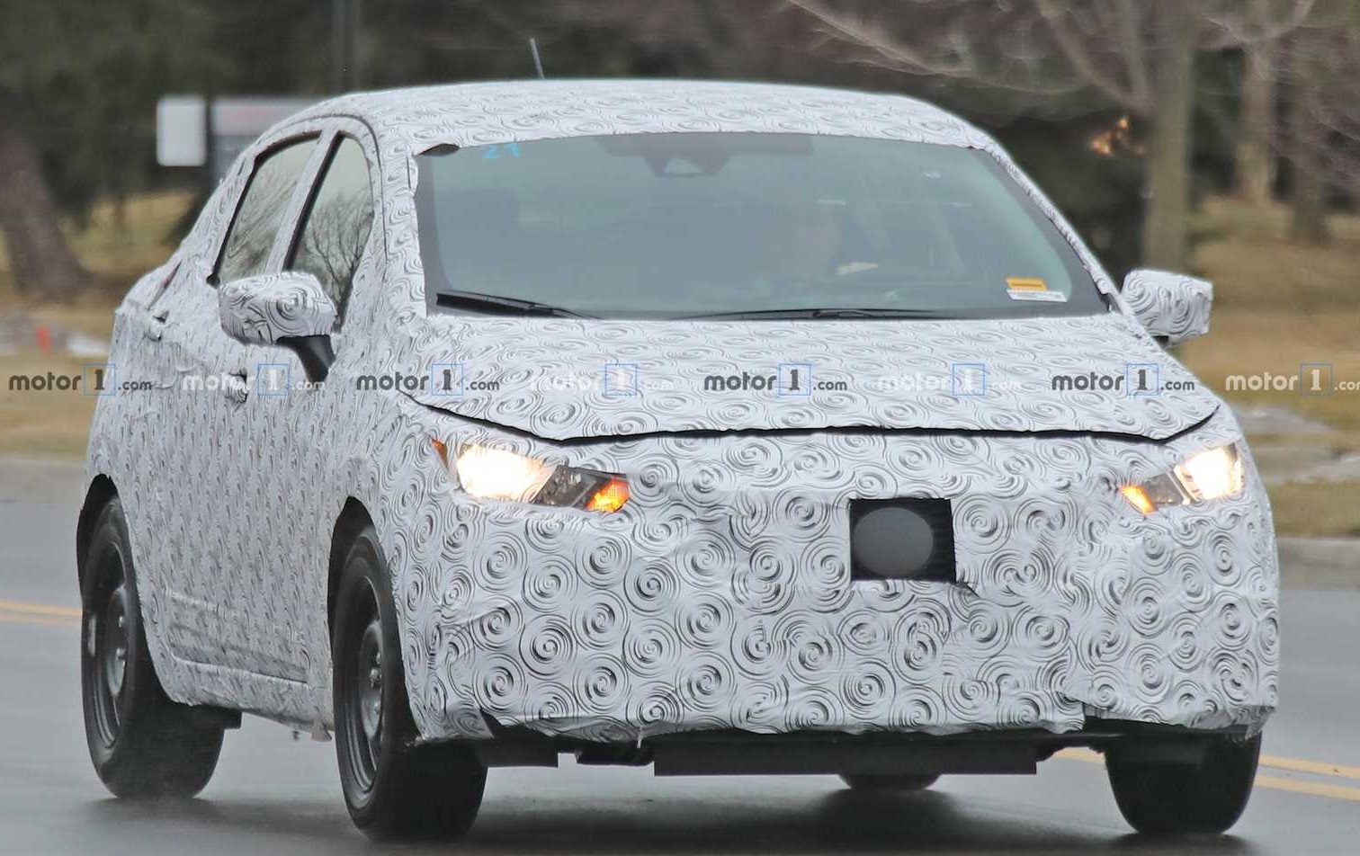 نيسان صني 2020 الجديدة كلياً تظهر أثناء اختبارها لأول مرة