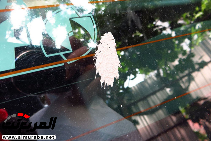 طريقة بسيطة للتخلص من بقايا الإسمنت عن سيارتك طريقة بسيطة للتخلص من بقايا الإسمنت عن سيارتك 2