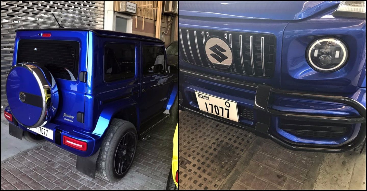 “بالصور” سوزوكي جيمني تتحول إلى G-Class بهذه التعديلات