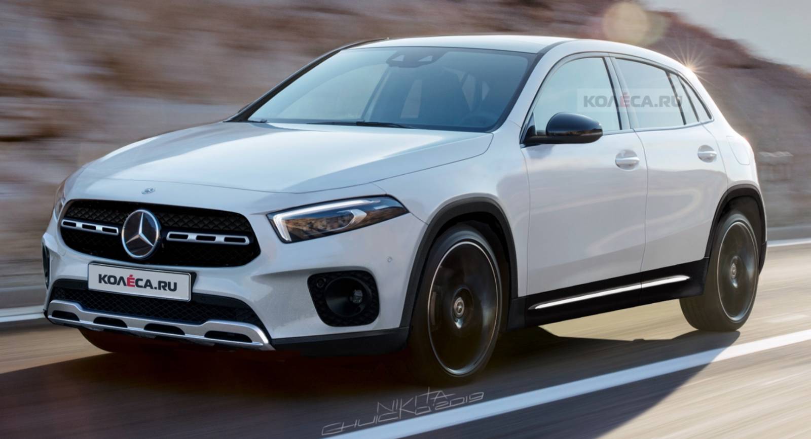 مرسيدس GLA القادمة تظهر في شكلها المتوقع مرسيدس GLA القادمة تظهر في شكلها المتوقع 4