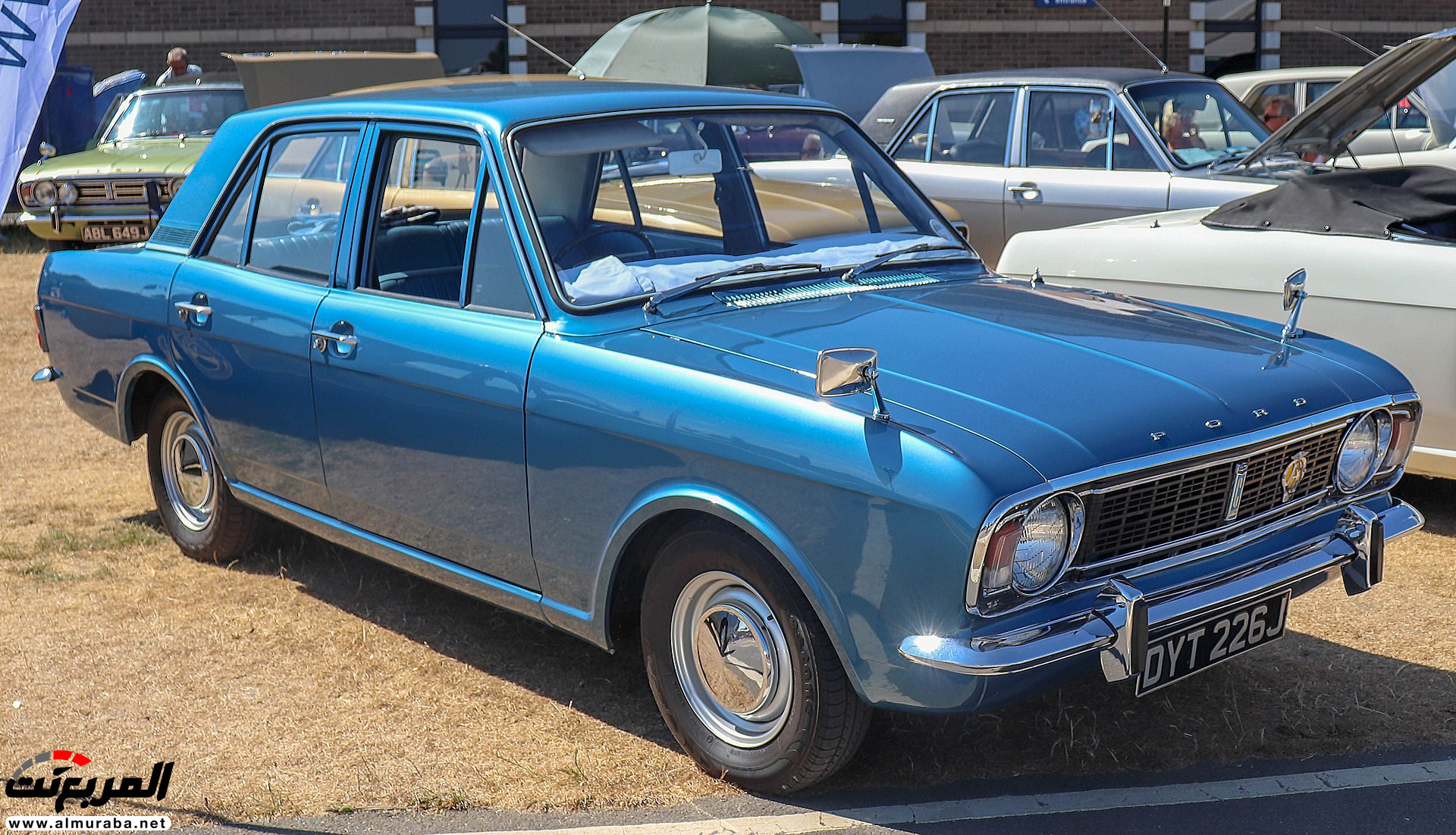 "بالصور" قصة أول سيارة صنعتها هيونداي: فورد كورتينا 1