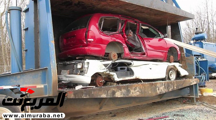 الانتهاء من كبس 40 ألف طن سيارات في جدة الانتهاء من كبس 40 ألف طن سيارات في جدة 2