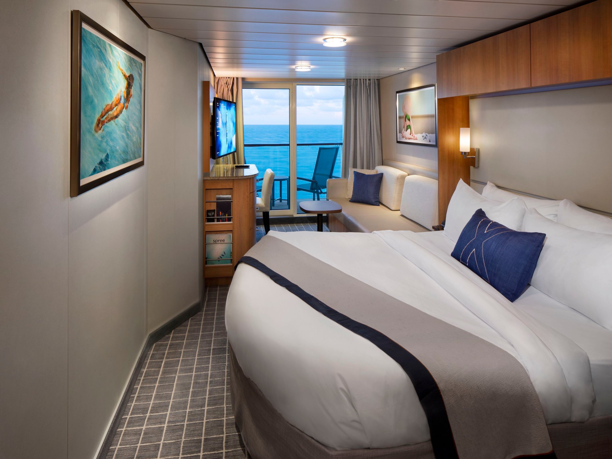 “بالصور” نظرة على أجمل مقصورات سفن الرحلات البحرية