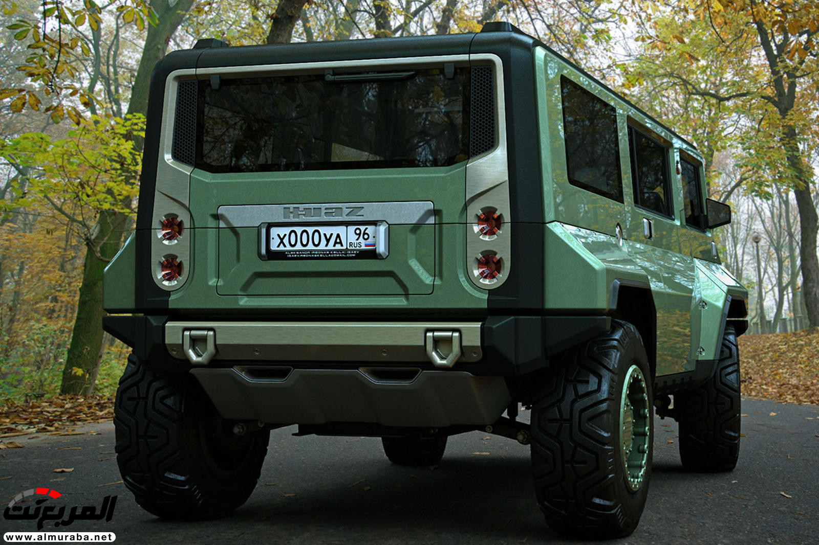 "بالصور" نظرة على النسخة الروسية من همر SUV "بالصور" نظرة على النسخة الروسية من همر SUV 8