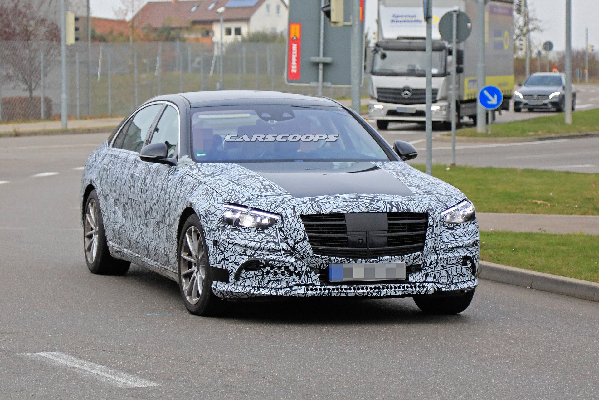 ظهور تفاصيل جديدة عن تصميم مرسيدس اس كلاس 2021