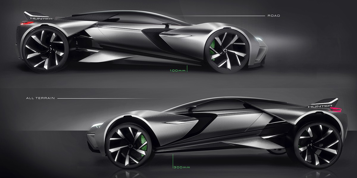 رنج روفر سوبركار تبدو واقعية تماماً في هذا الفيديو التخيلي 4