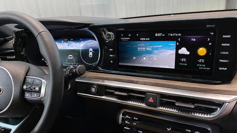 أهم مميزات داخلية كيا كيه 5 2021 الجديدة كلياً أهم مميزات داخلية كيا كيه 5 2021 الجديدة كلياً 2