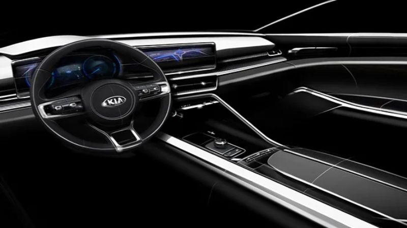 أهم مميزات داخلية كيا كيه 5 2021 الجديدة كلياً أهم مميزات داخلية كيا كيه 5 2021 الجديدة كلياً 3