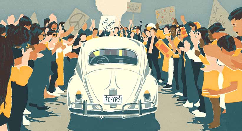 “بالفيديو” فولكس واجن تودع سيارتها الأيقونية بيتل في مقطع مؤثر