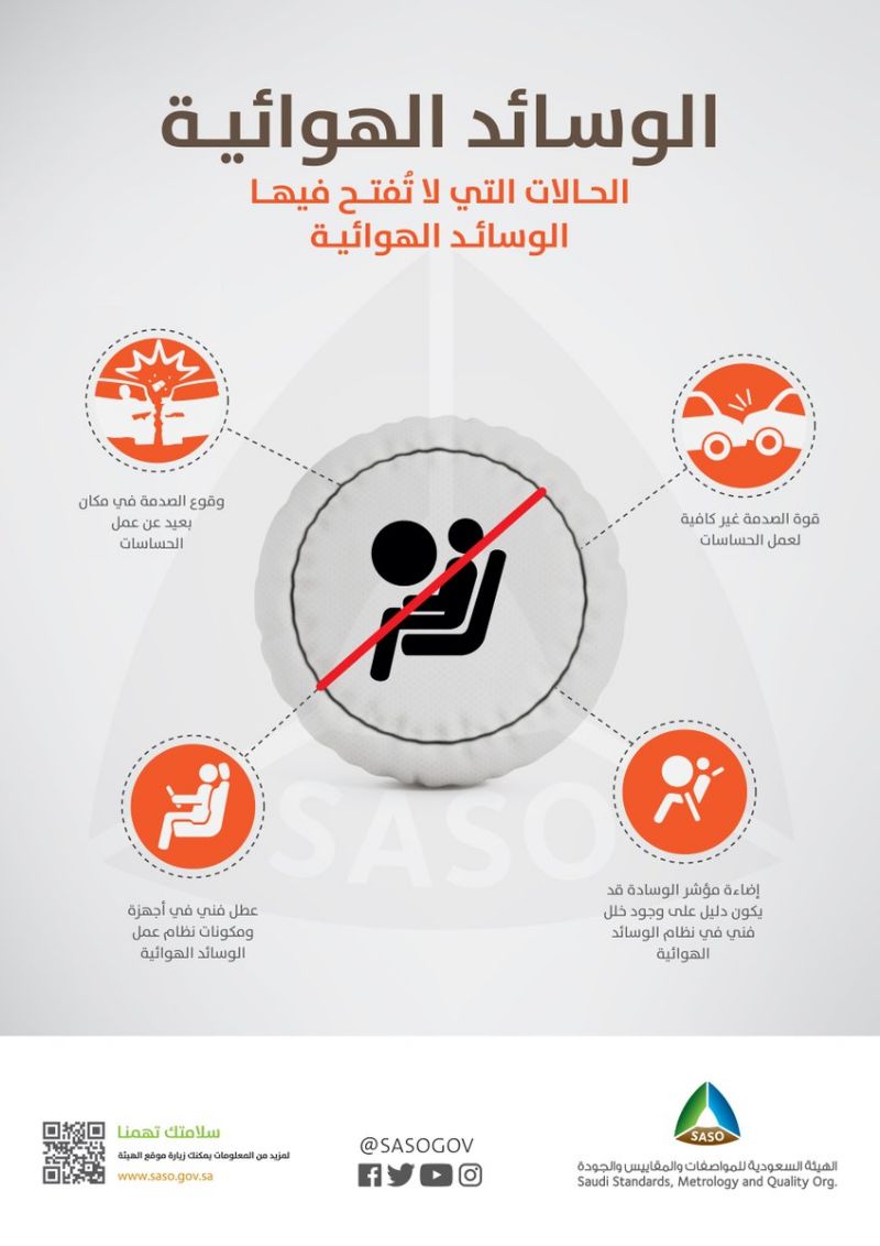 تعرف على حالات عدم عمل الوسائد الهوائية 1