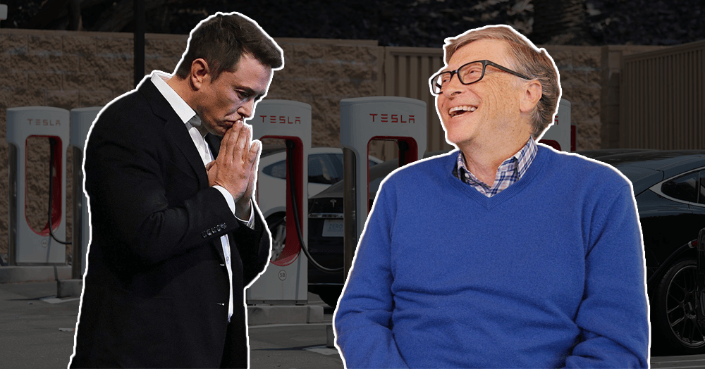 بورش تايكان تشعل الخلاف بين إيلون ماسك وبيل جيتس!