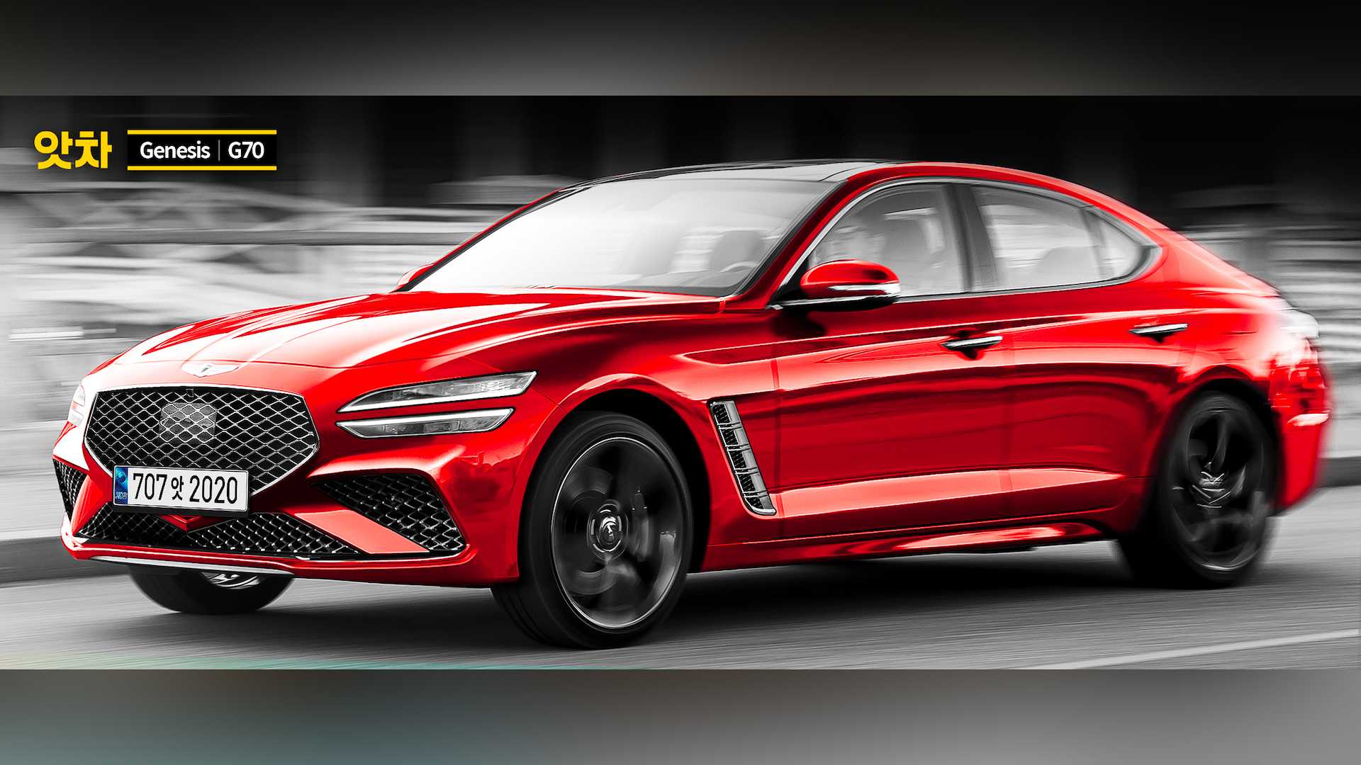 جينيسيس G70 فيس ليفت تظهر في تصميم تخيلي 5