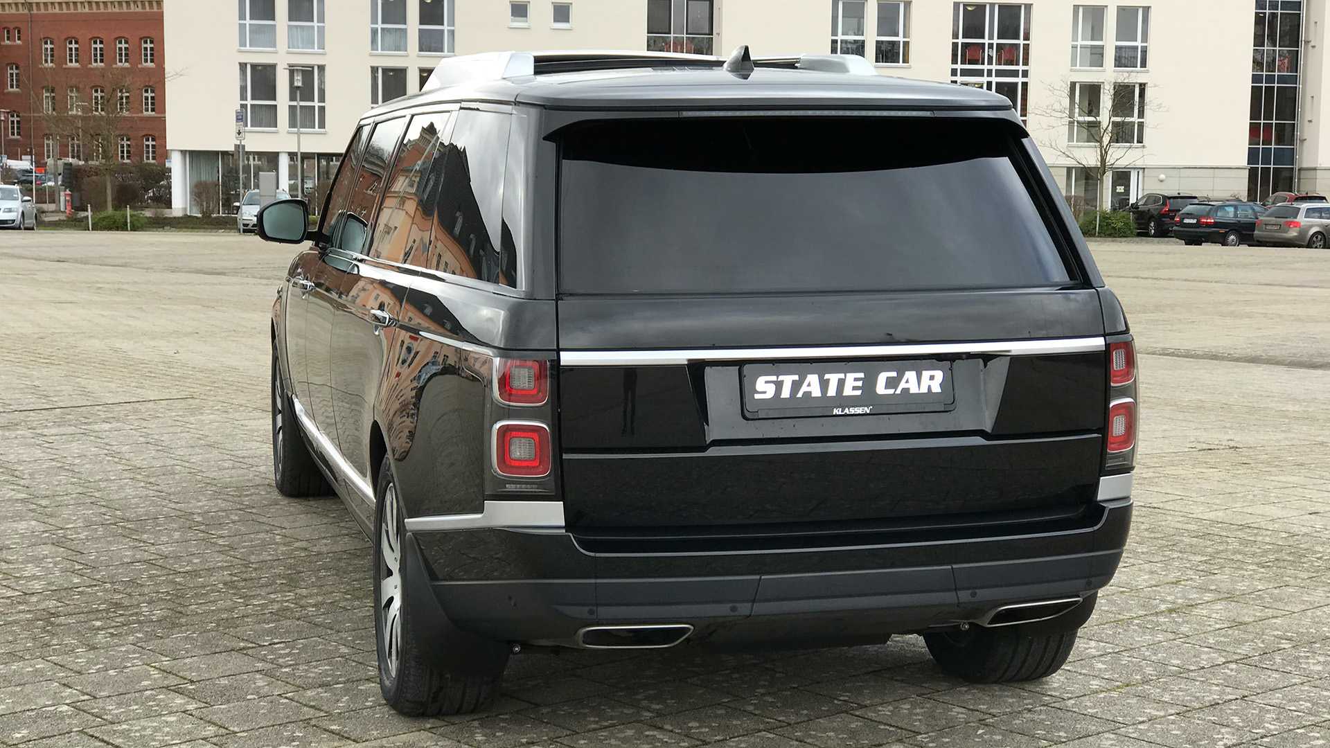 رنج روفر تتحول إلى ليموزين فاخرة مدرعة بعد تعديلات ألمانية 16