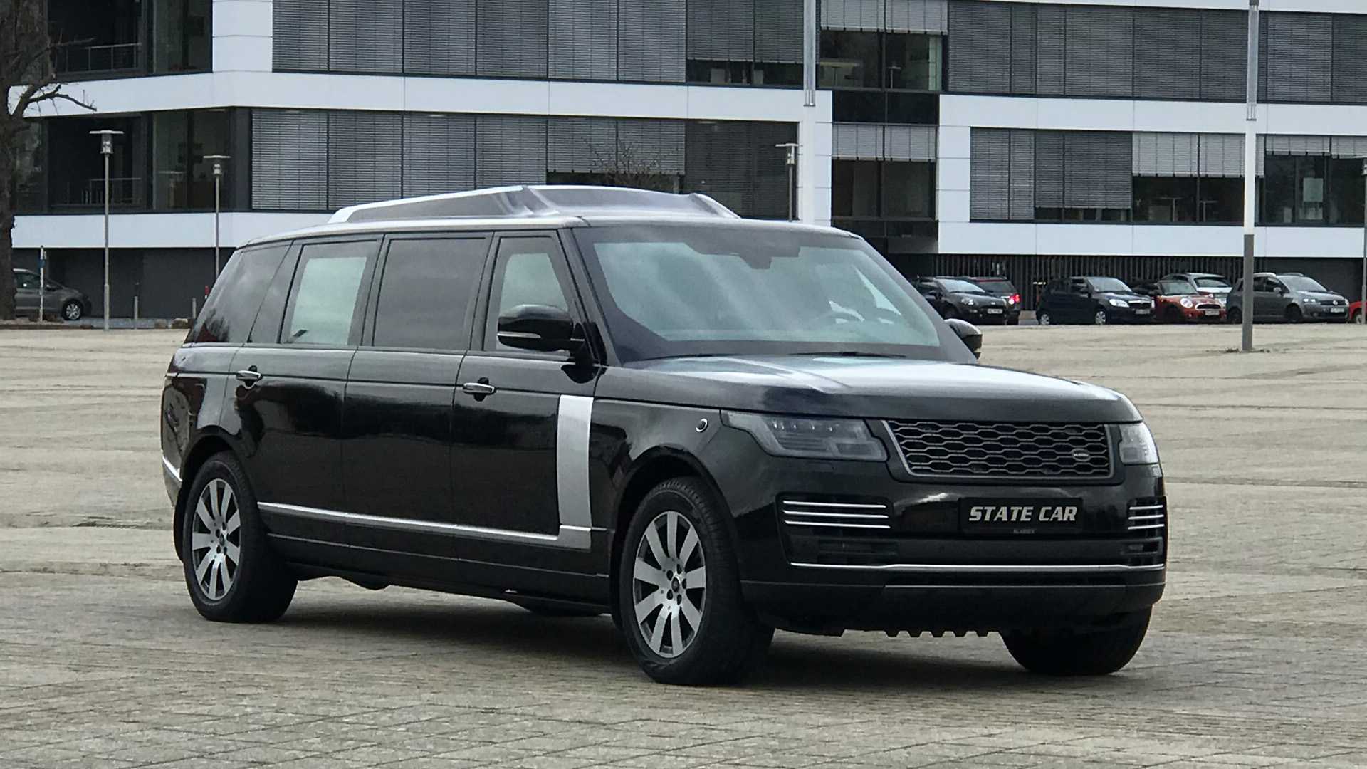 رنج روفر تتحول إلى ليموزين فاخرة مدرعة بعد تعديلات ألمانية 19