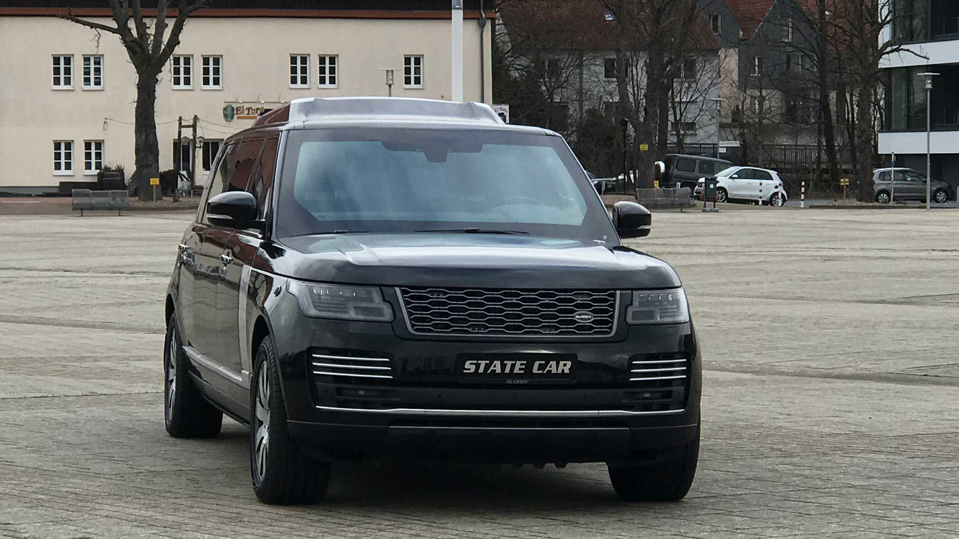 رنج روفر تتحول إلى ليموزين فاخرة مدرعة بعد تعديلات ألمانية 20