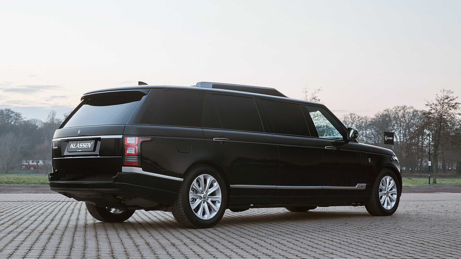 رنج روفر تتحول إلى ليموزين فاخرة مدرعة بعد تعديلات ألمانية 4