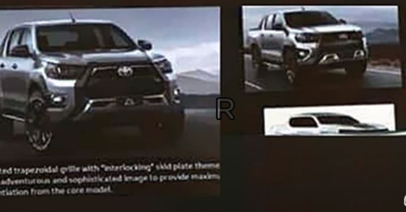 تويوتا هايلكس 2021 تظهر في صور مسربة جديدة تويوتا هايلكس 2021 تظهر في صور مسربة جديدة 1