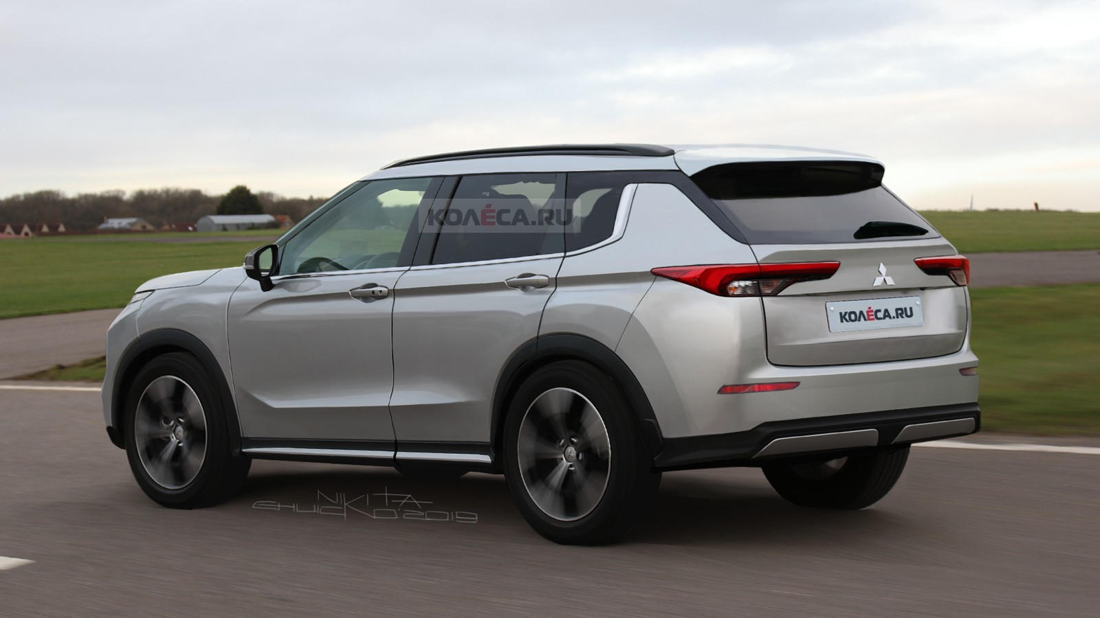 ميتسوبيشي اوتلاندر 2021 ستأتي بمحرك نيسان اكس تريل 1