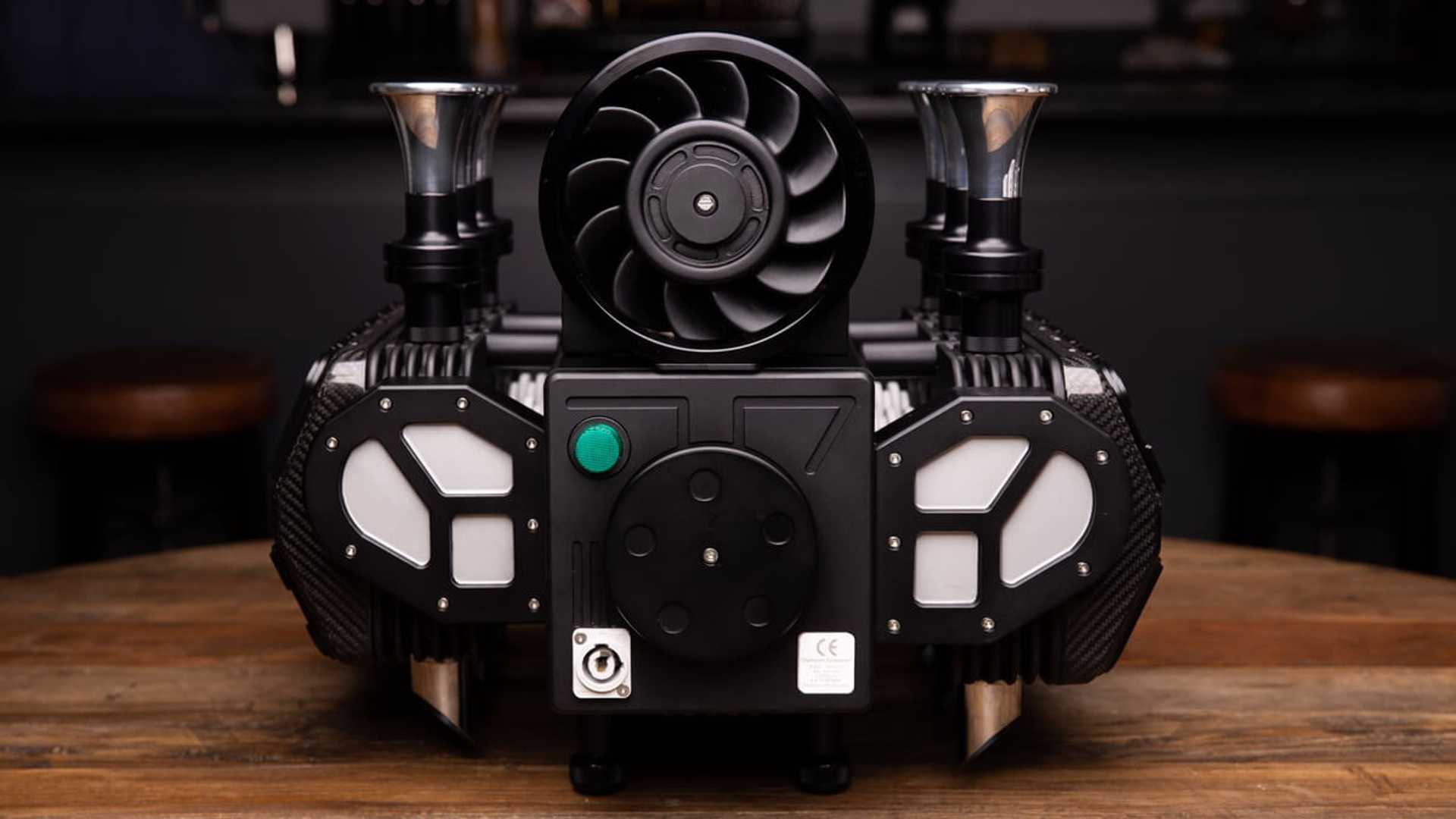 آلة قهوة "إسبريسو" على شكل محرك بورش بسعر 41,300 ريال! 2