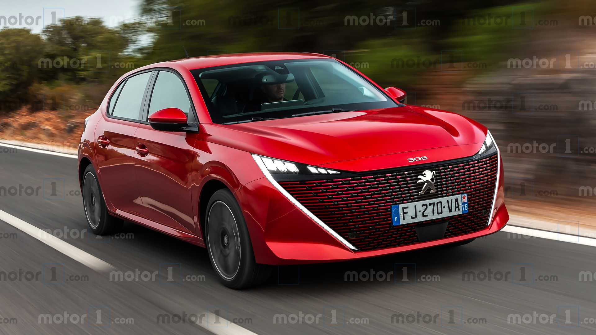 بيجو 308 الجيل القادم تظهر بشكل تخيلي جريء