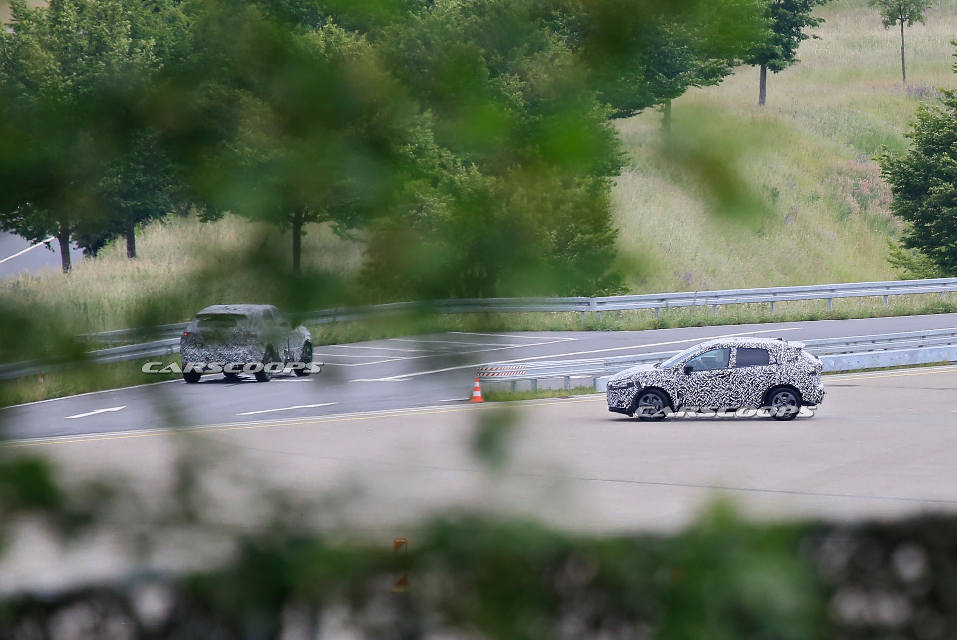 نيسان قشقاي 2021 تظهر لأول مرة أثناء اختبارها 19