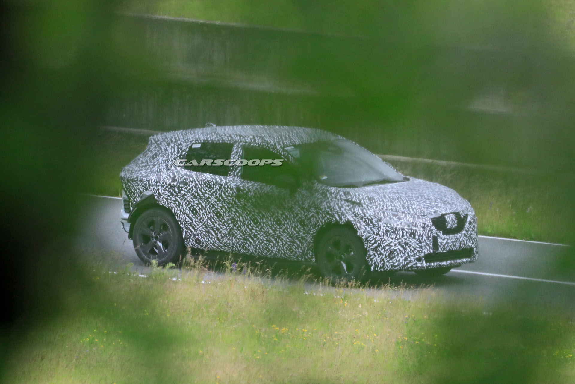 نيسان قشقاي 2021 تظهر لأول مرة أثناء اختبارها 7